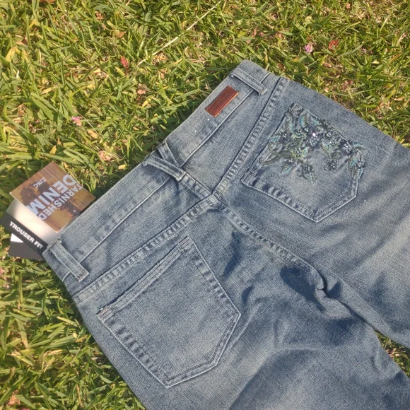 NEW Calvin Klein Trousers Jeans Size 4 NWT - Picture 10 of 13